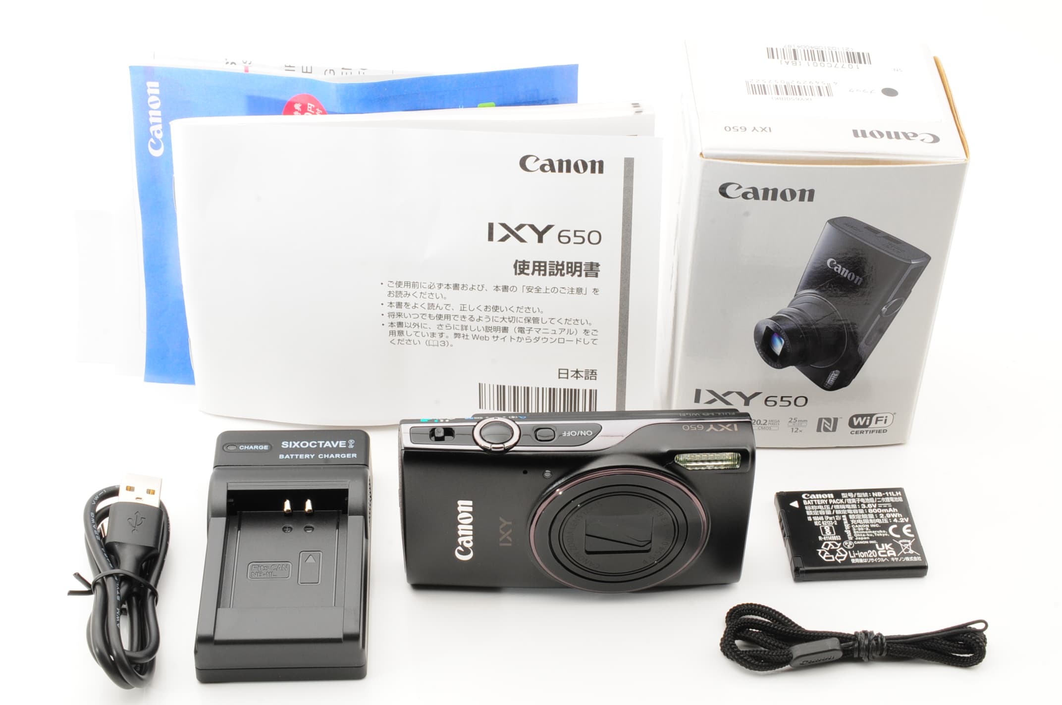 Canon IXY 650 Black