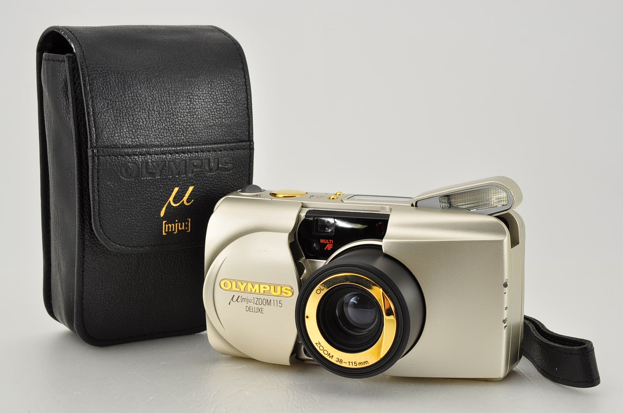 Olympus μ mju ZOOM 115 DELUXE film camera Near Mint
