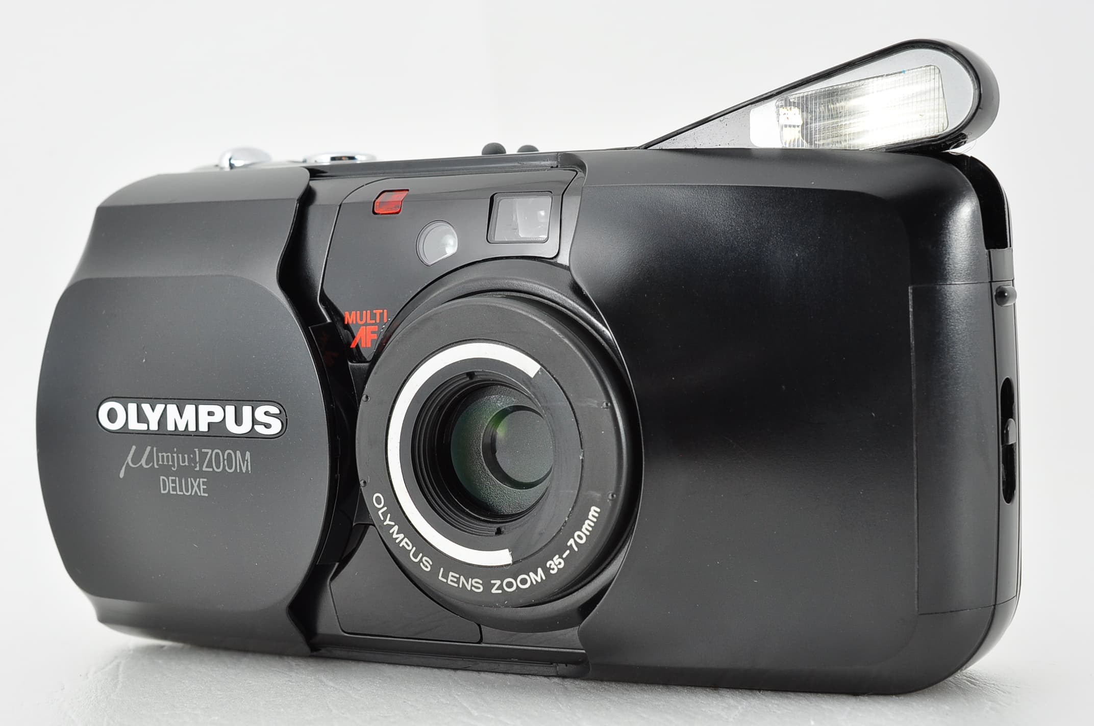 Olympus mju μ ZOOM DELUXE 35mm Film Camera Near Mint