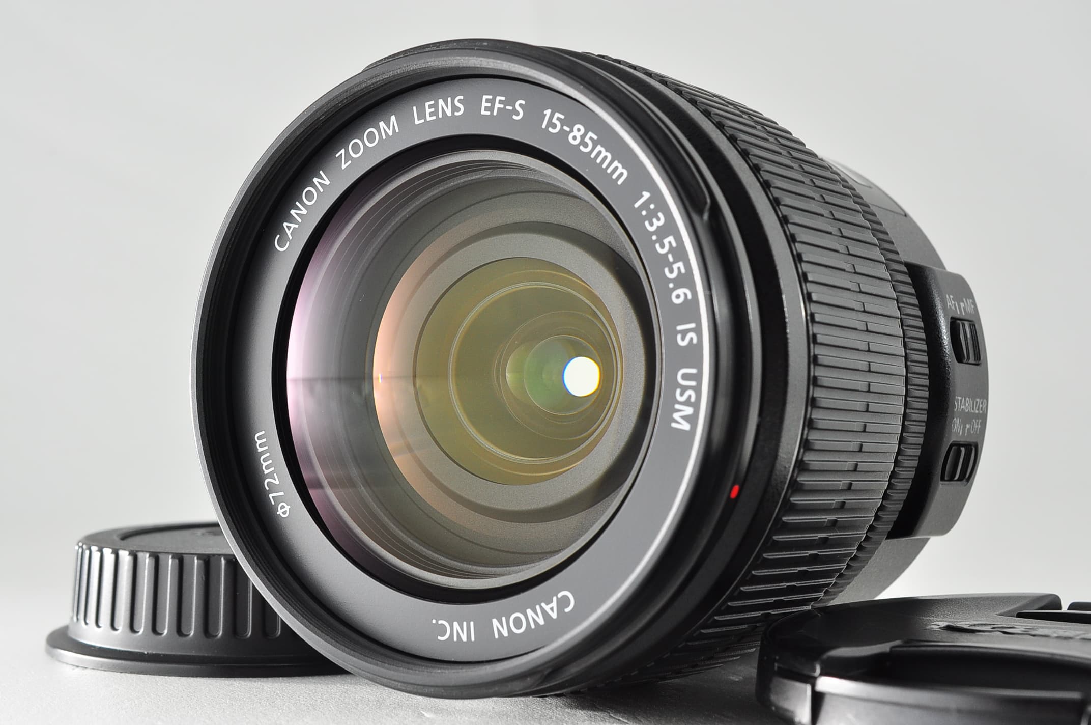 Canon EF-S 15-85mm f3.5-5.6 IS USM Zoom Lens Near Mint