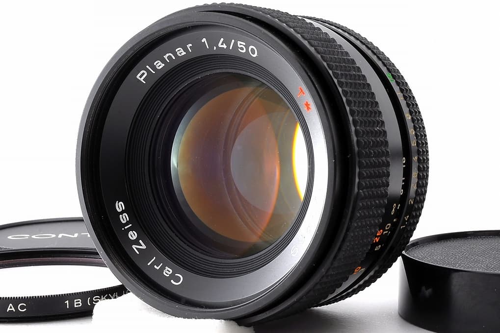 Contax Carl Zeiss Planar T* 50mm F/1.4 Lens MMJ CY Mount