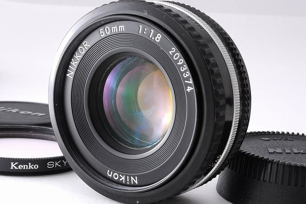 Nikon Ai-s NIKKOR 50mm f/1.8 Pancake Lens AIS MF Standard