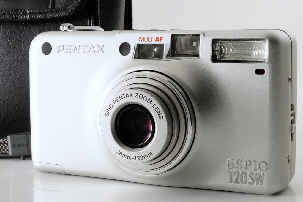 Pentax Espio 120 SW Silver 35mm Compact Film Camera