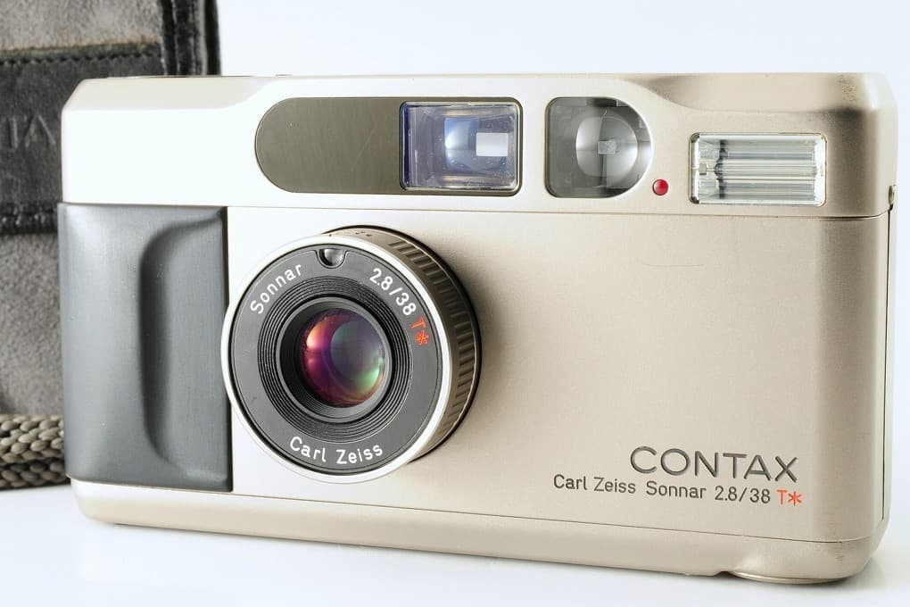 Contax T2 Titan Silver 35mm Point & Shoot Film Camera