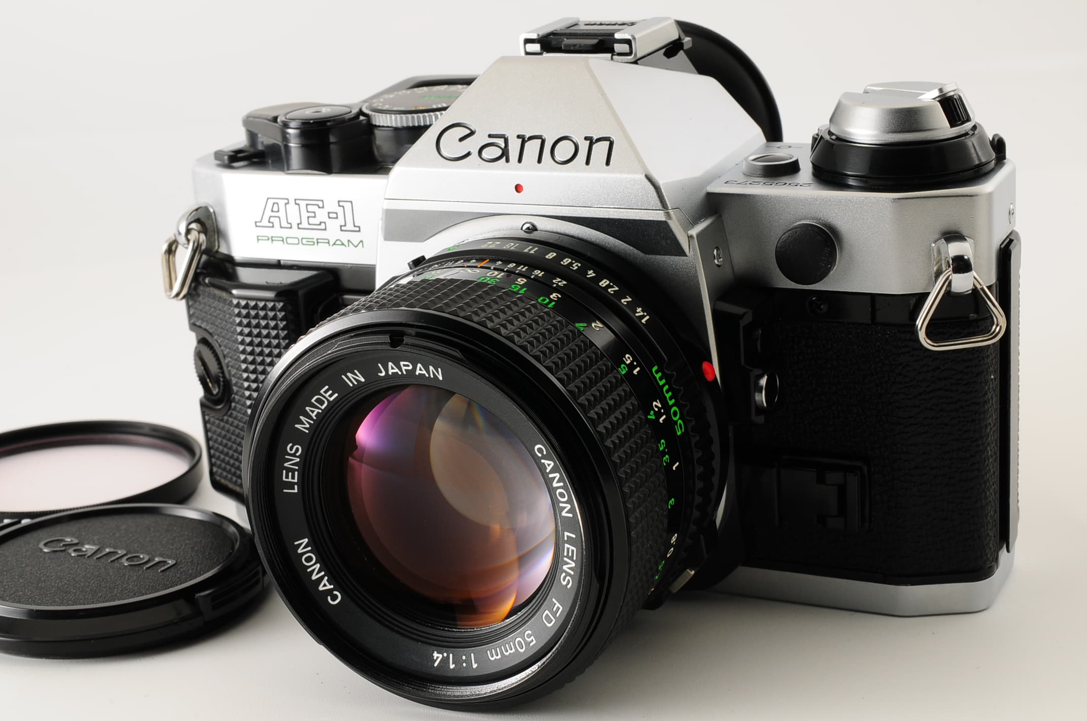 Canon AE-1 PROGRAM LENS New FD 50mm F1.4