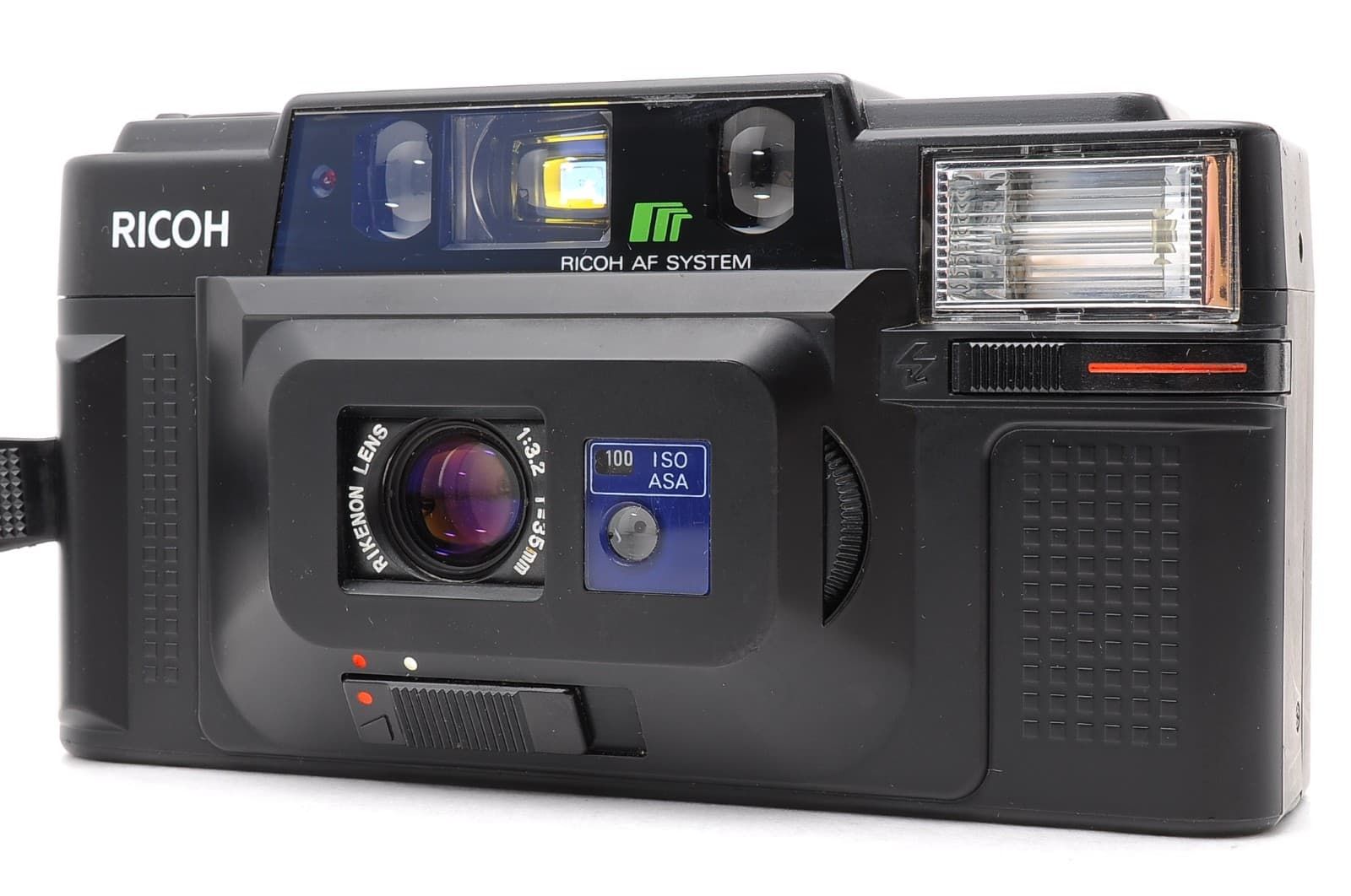 MINT , Fully Working Ricoh FF-3 AF Point & Shoot 35mm Film Camera From Japan