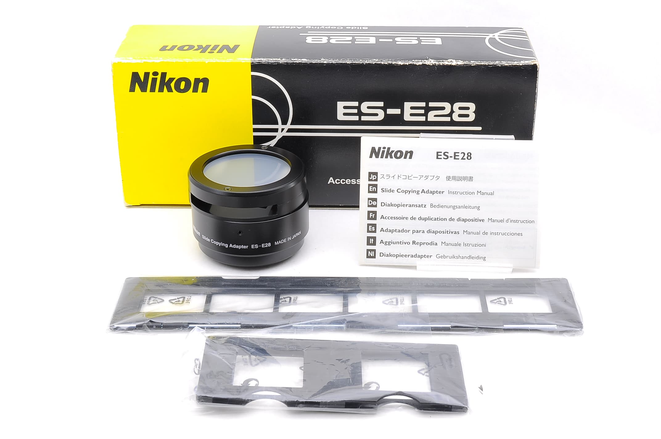 Nikon ES-E28 Slide Copying Adapter Unused co1323