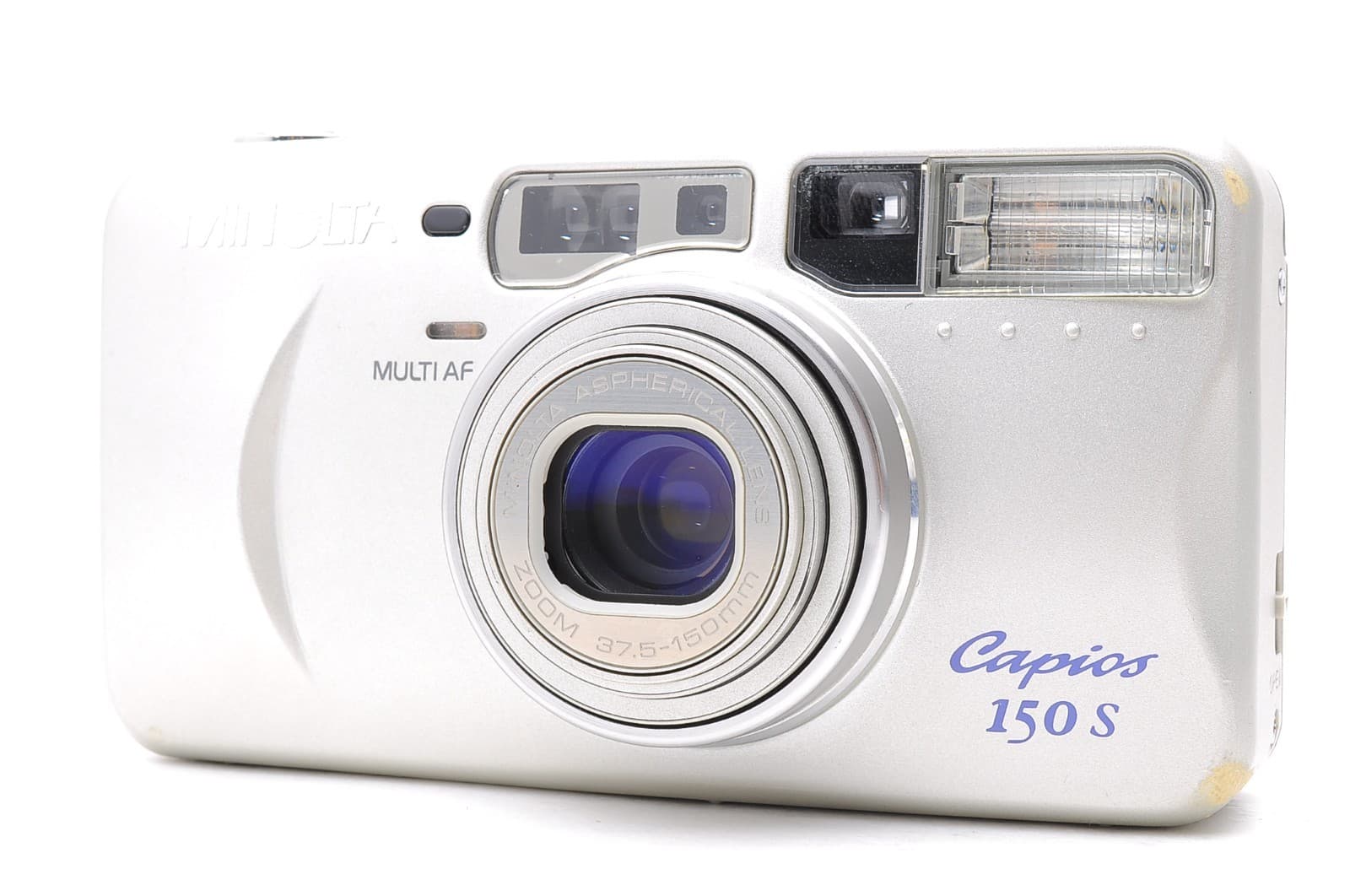 Near MINT Fully Working Minolta Capios 150S Point & Shoot Film Camera From Japan