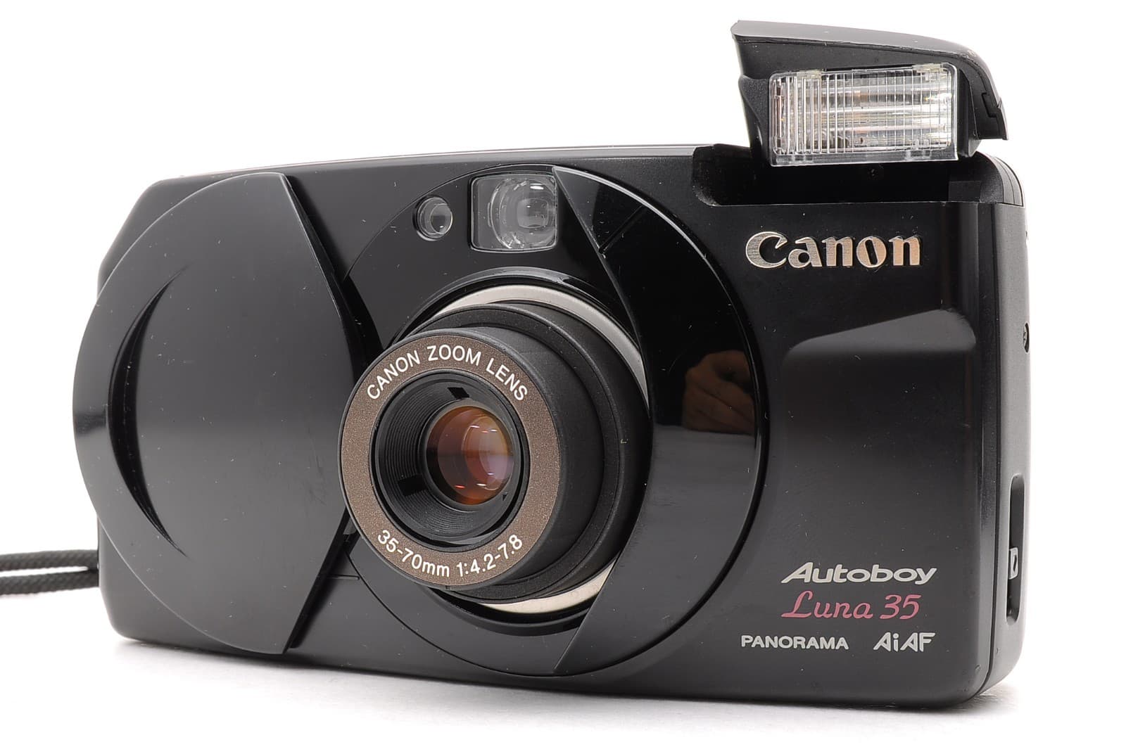 Near MINT Fully Working Canon Autoboy Luna 35 Point & Shoot Film Camera From JP