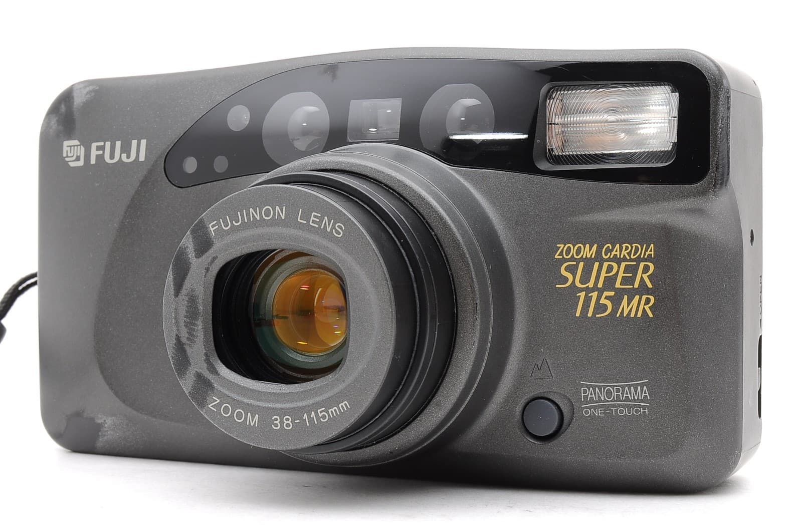 EXC+5 , All Works Fuji Zoom Cardia Super 115 MR Point & Shoot Camera From JP