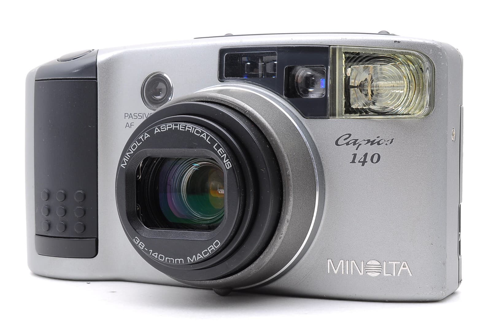 EXC+5 Fully Working MInolta Capios 140 Point & Shoot 35mm Film Camera From Japan