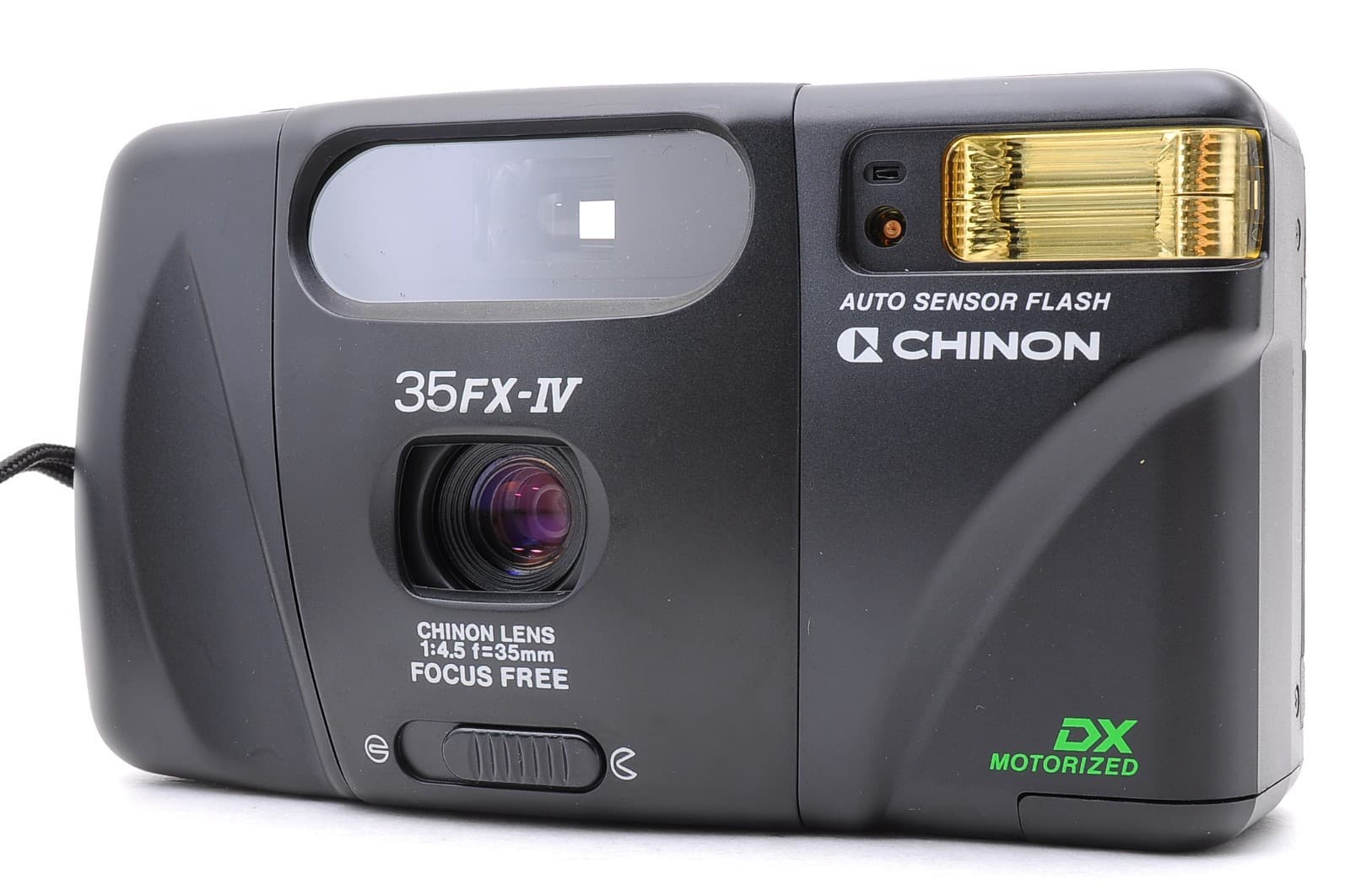 Tested ALL WORKS! MINT Chinon 35 FX-IV 35mm Point & Shoot Film Camera From Japan