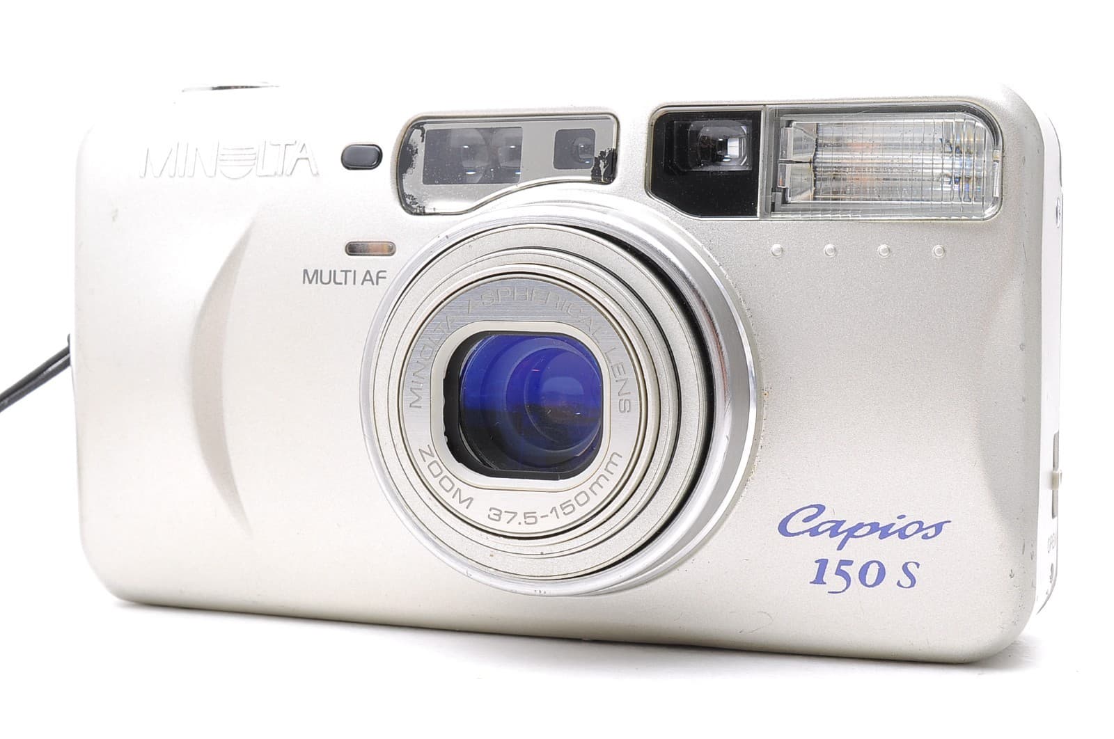 Near MINT Fully Working Minolta Capios 150S Point & Shoot Camera From Japan
