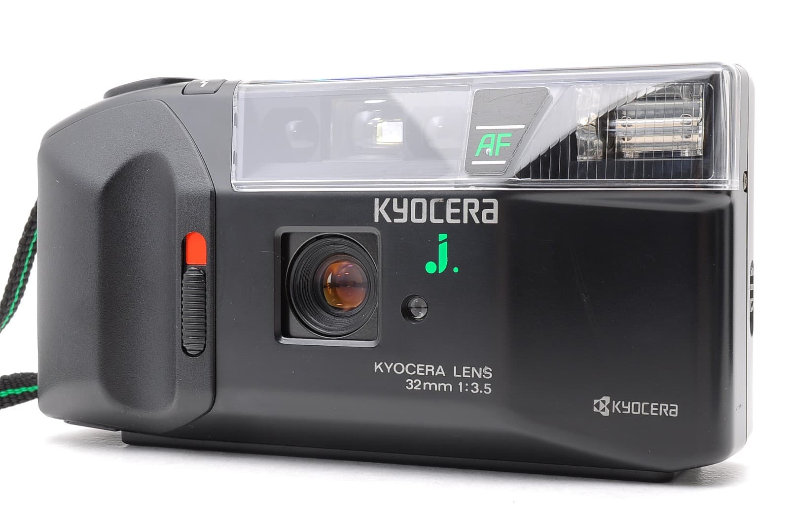 Near MINT , Fully Working Kyocera J Point & Shoot 35mm Film Camera From Japan