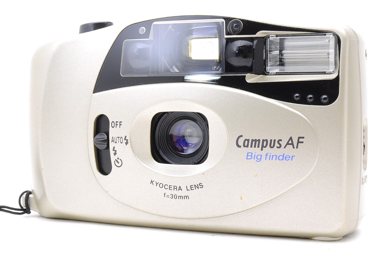 Near MINT , Tested Kyocera Campus AF Point & Shoot 35mm Film Camera From JP