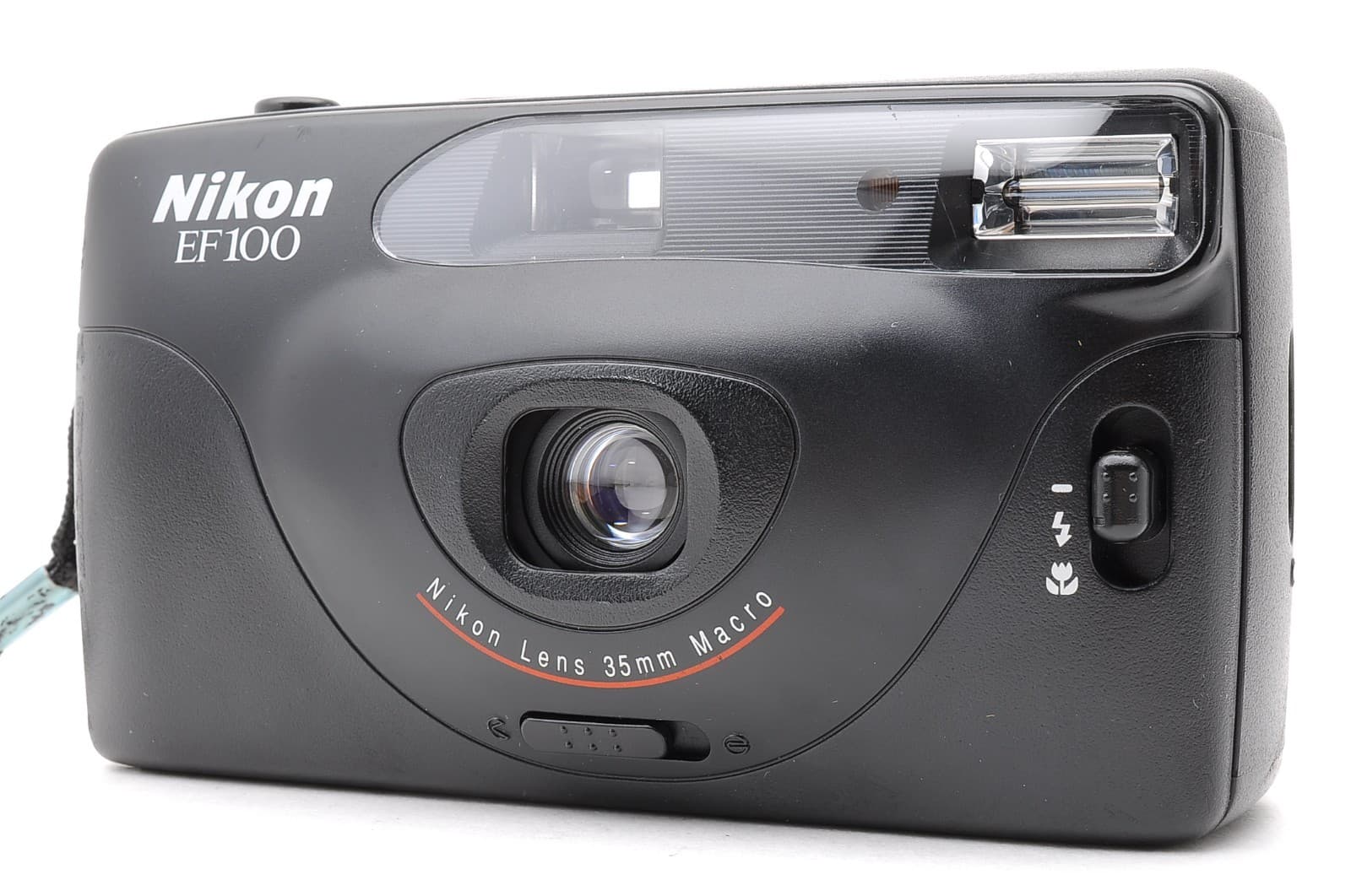 Near MINT , Tested Nikon EF100 Point & Shoot 35mm Film Camera From Japan