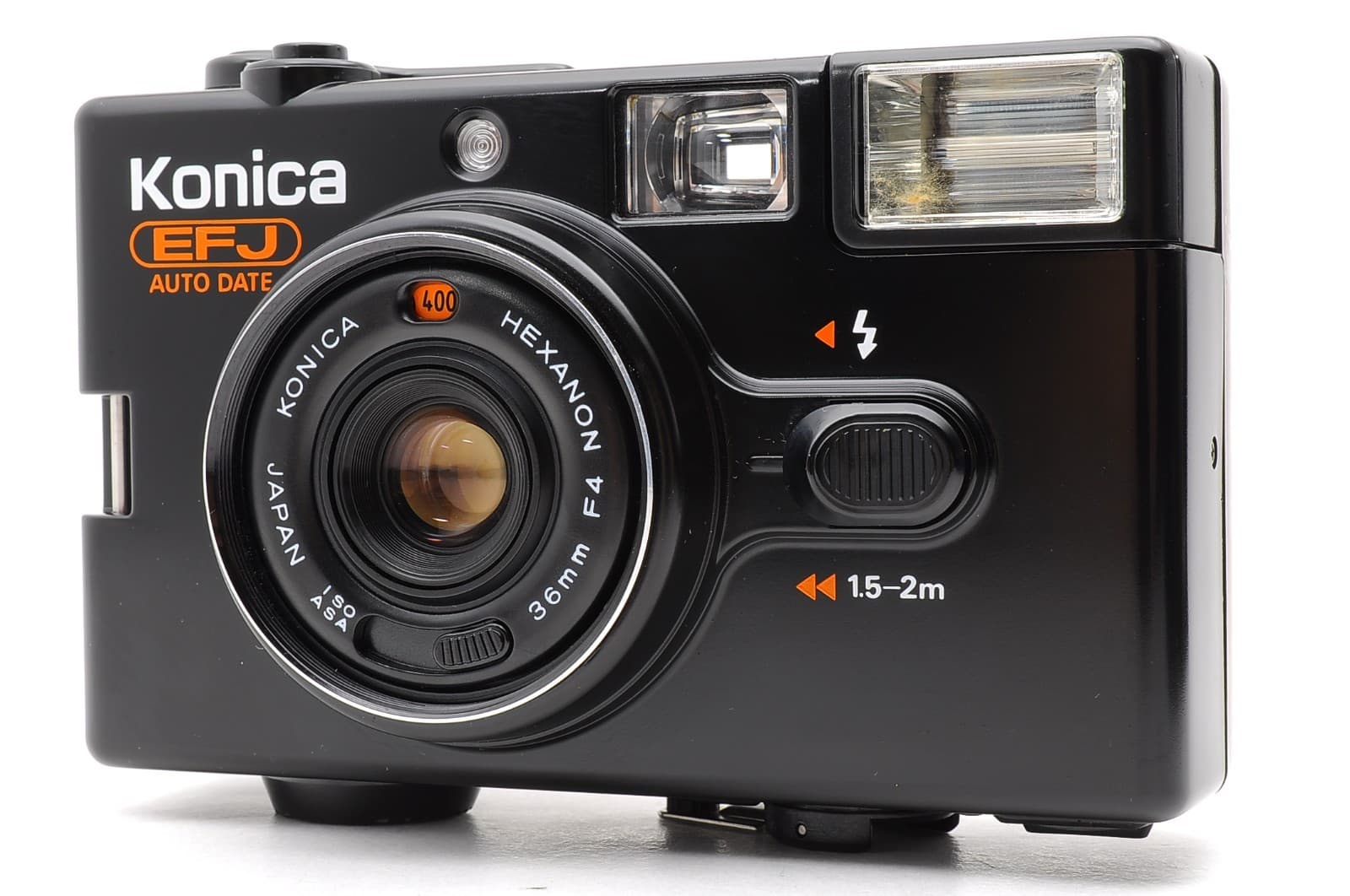 Near MINT Fully Working Konica EFJ Point & Shoot 35mm Film Camera From Japan