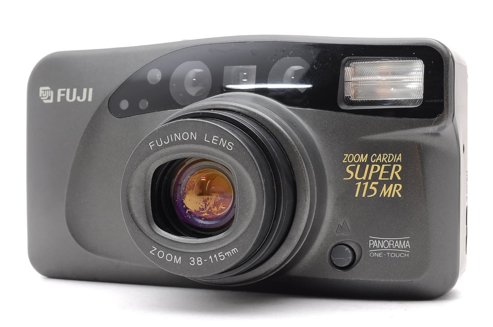 Near MINT Fully Working Fuji Zoom Cardia Super 115 Point & Shoot Camera From JP