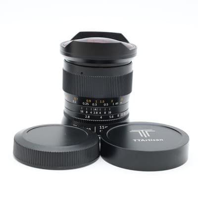 Lente RF Canon ojo de pez TTArtisan 11 mm F/2,8 fotograma completo [COMO...