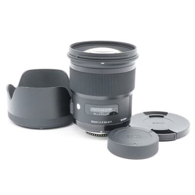 Sigma 50mm F/1.4 DG HSM Nikon Lens Near MINT From Japan Tested Working art mount