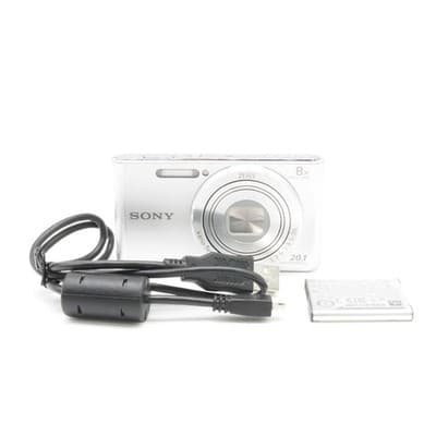 Sony DSC-W830 Digital Camera Silver Near MINT Shipping From Japan Tested Working