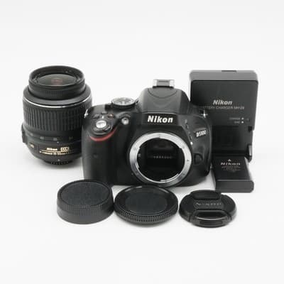 Nikon D5100 18-55VR Lens Kit Excellent From Japan Tested Working.