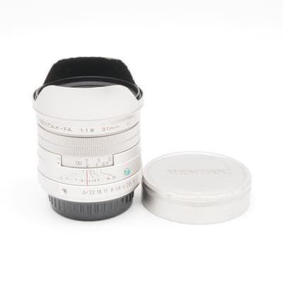 Pentax FA 31mm F/1.8 AL Limited Silver Lens MINT From Japan Tested Working..