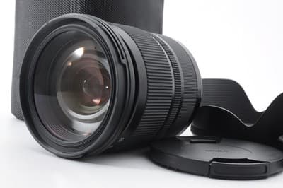 Sigma A 24-105mm F/4 DG OS HSM Nikon Lens Near MINT w/ Front and Rear Caps, Hood