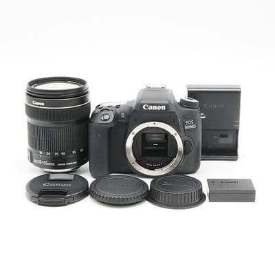 Canon EOS 8000D EF-S 18-135 IS STM Digital Camera Near MINT From Japan.