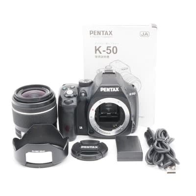Appareil photo numérique Pentax K-50 DAL18-55 mm excellent état du Japon...
