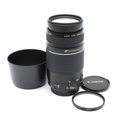 Canon EF 75-300mm F/4-5.6 III Lens Near MINT From Japan Tested Working telephoto