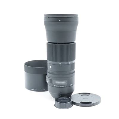 SIGMA 150-600mm F/5-6.3 DG OS HSM Contemporary Nikon F Lens Near MINT Japan.