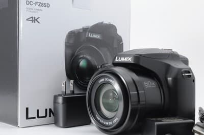 PANASONIC DC-FZ85D Near MINT w/ Cap, Battery, Charging Cable, Strap