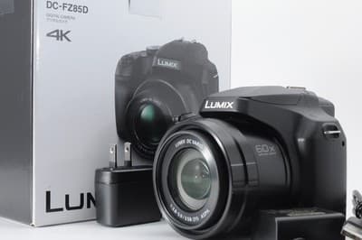 PANASONIC DC-FZ85D Near MINT w/ Cap, Battery, Charging Cable, Strap