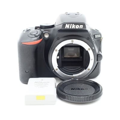 Nikon DSLR Camera D5500 Near MINT From Japan Tested Working 18-55mm 24.2mp blacK