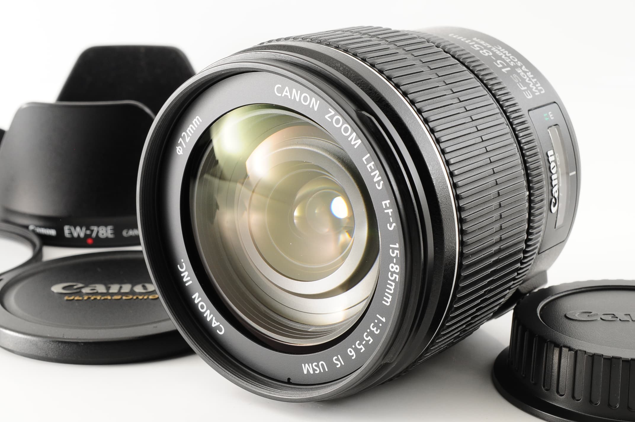 Canon EF-S 15-85mm f/3.5-5.6 IS USM Zoom Lens From JAPAN