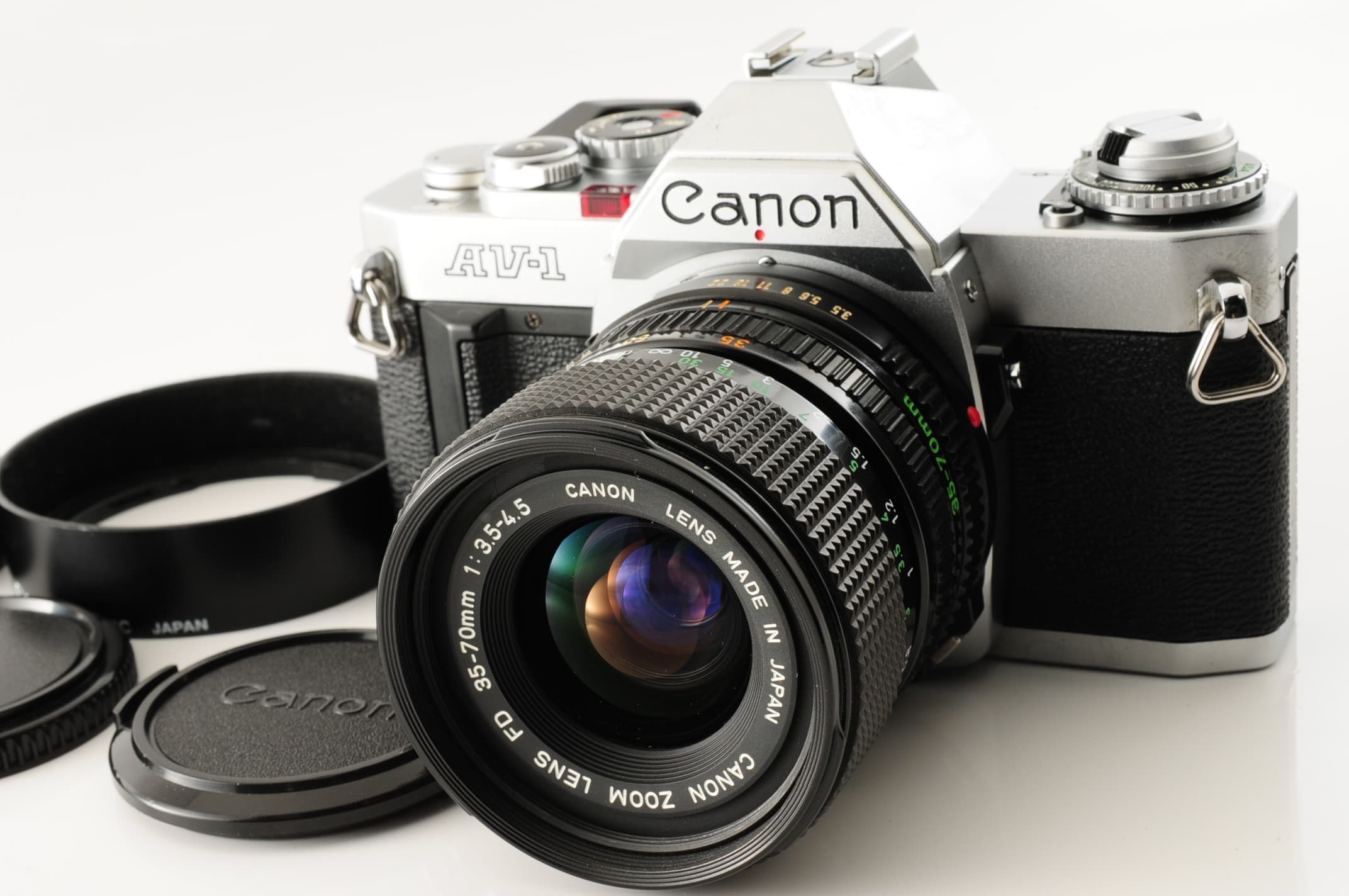 Canon AV-1 & New FD 35-70mm